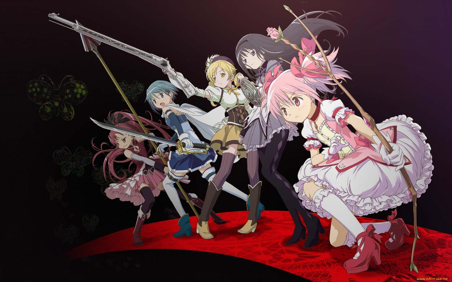 , mahou, shoujo, madoka, magika, magica, sakura, kyouko, kaname, akemi, homura, tomoe, mami, miki, sayaka